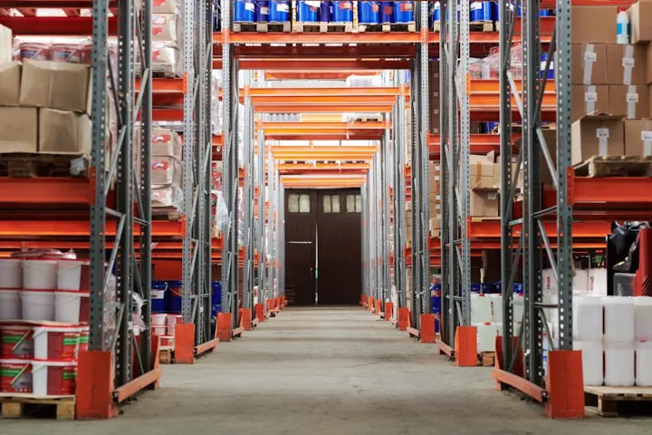 Excess inventory in Chinese warehouses